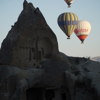 Photo de Turquie - Lunaire Uçhisar en Cappadoce